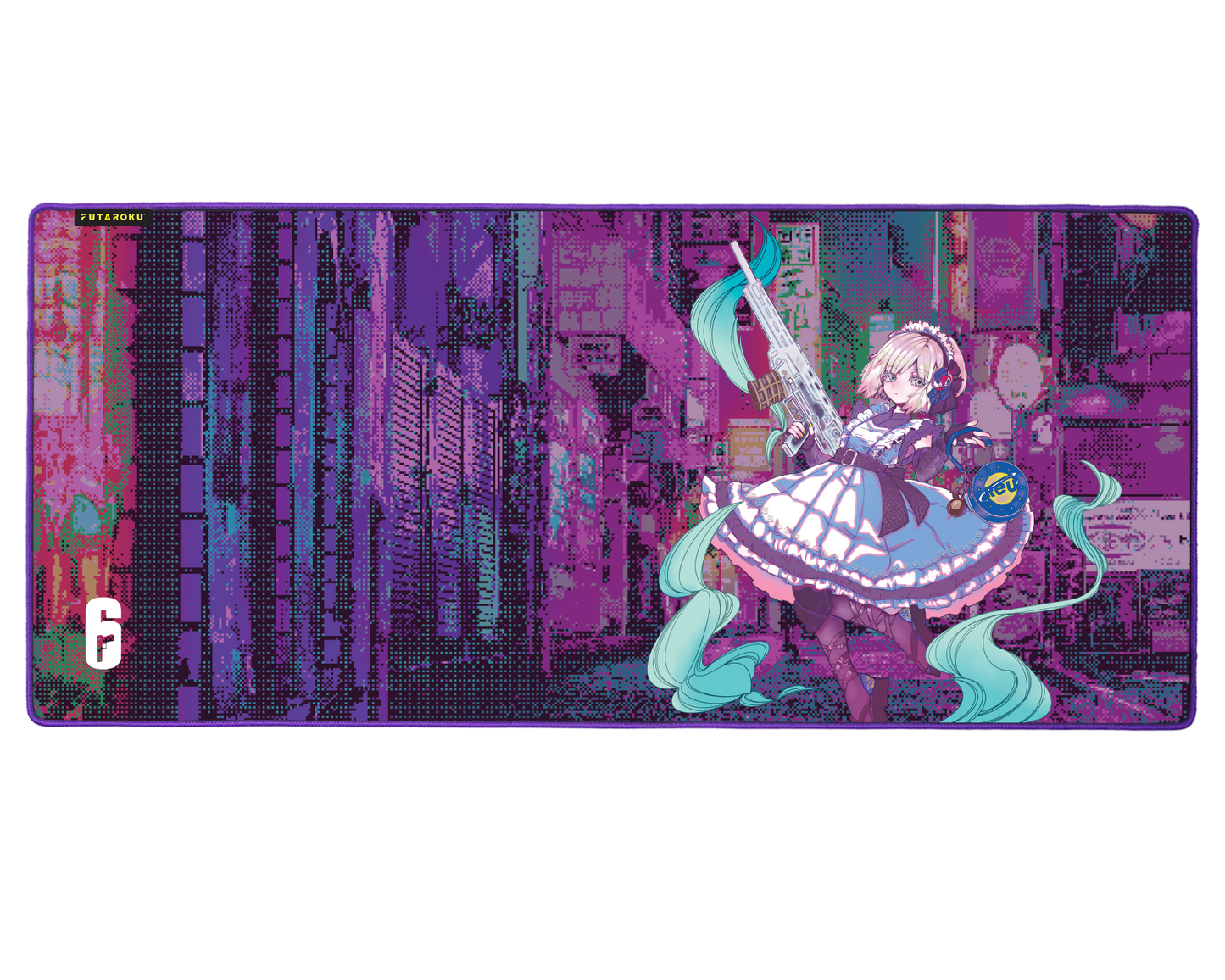[FUTAROKU x R6S] Limited collaboration "IANA in Japan" desk mat