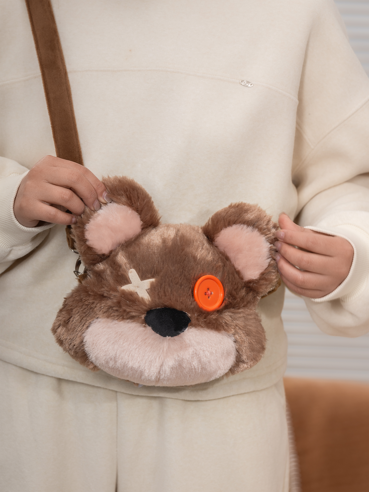 Tibbers Face Shaped Pochette