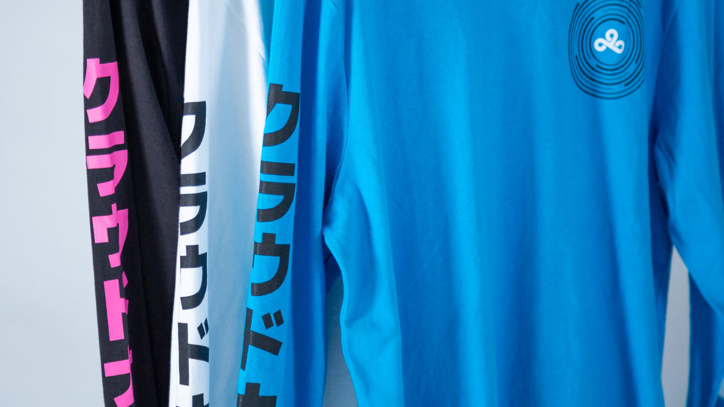 [Puma x Cloud9] Orbit Long Sleeve T-Shirt (Blue)