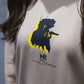 [N2 x Yoshitaka Amano] Purple crew neck