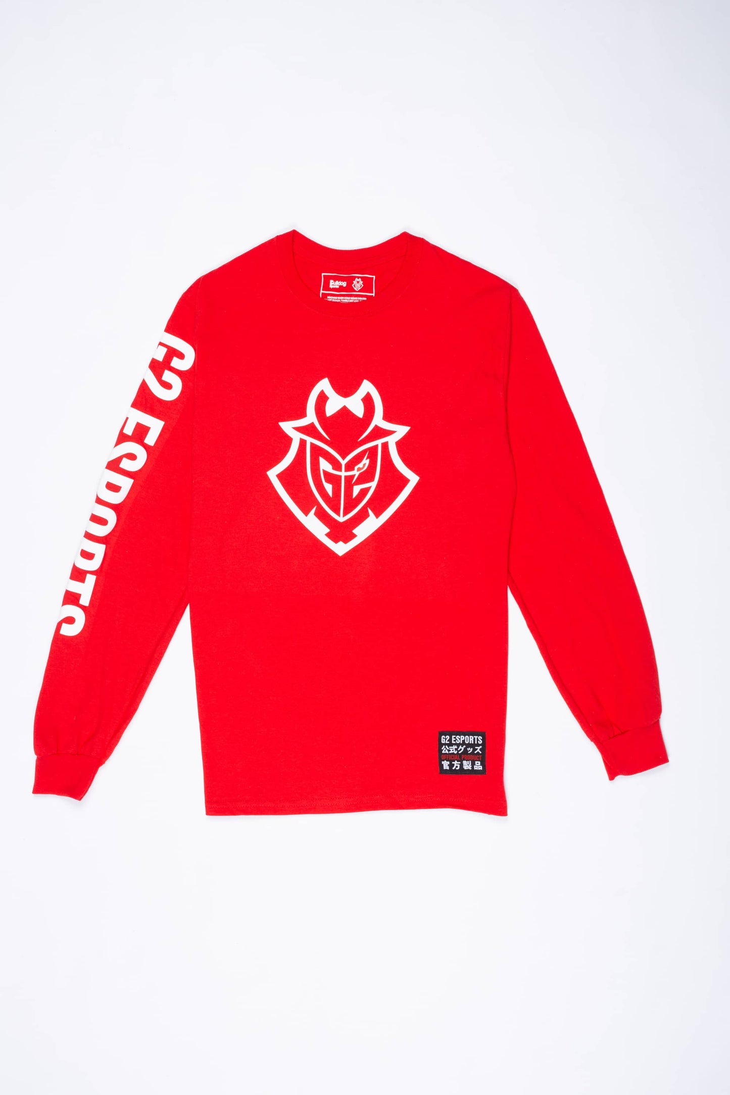 G2 Esports Essential Long Sleeve T-Shirt (Red)