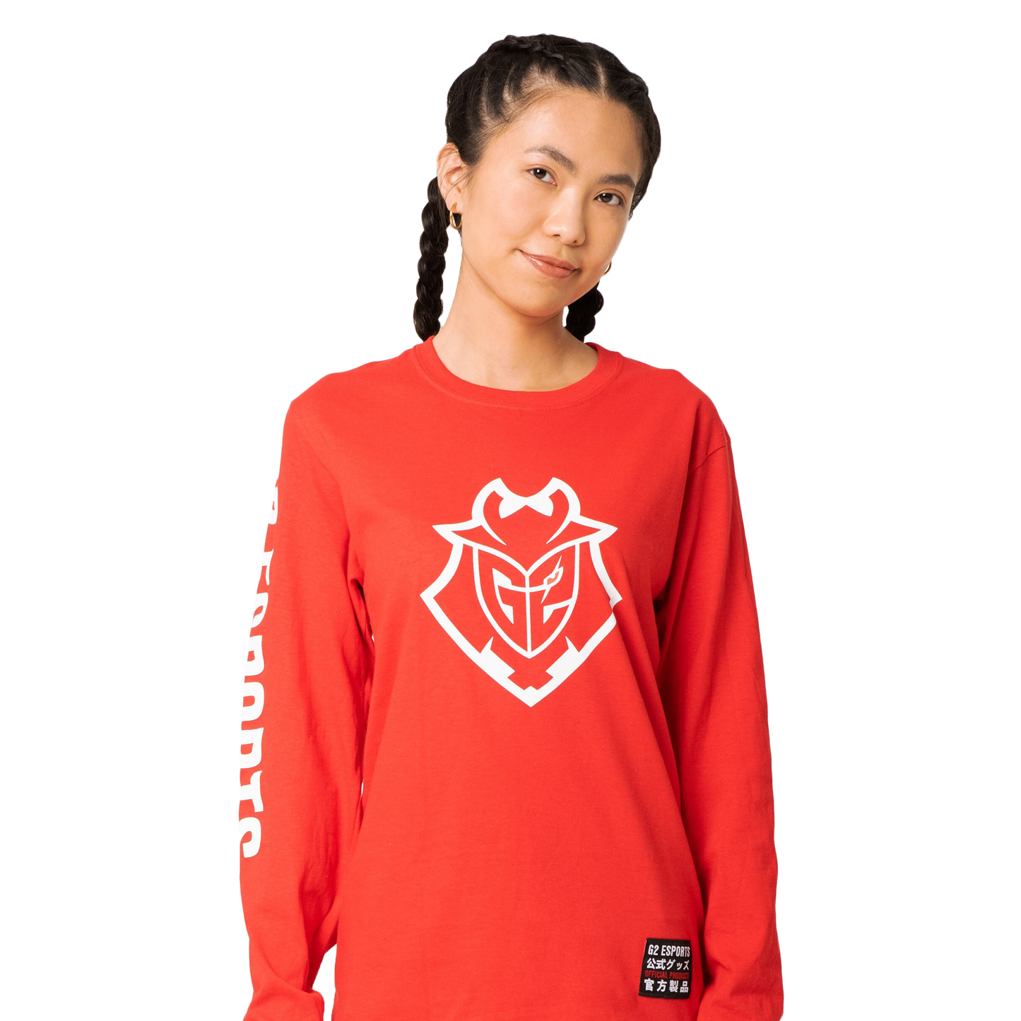 G2 Esports Essential Long Sleeve T-Shirt (Red)