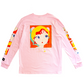 [N2 x Yoshitaka Amano] Candy Girl Long Sleeve Shirt Pink